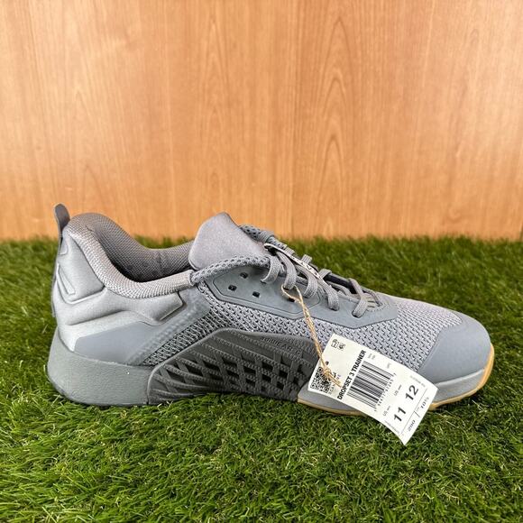 adidas Dropset 3 Grey Core Black Training Shoes ID8627 Men\'s Size 11
